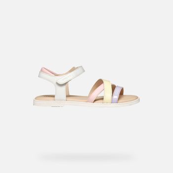 GEOX Sandal Karly Niña Blanco/lila
