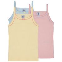 petit bateau camiseta tirantes 3 chemises bretelles para nina