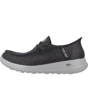 de SKECHERS INFORMALES HOMBRE MODELO GO WALK FLEX COLOR NEGRO BKGY