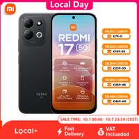 xiaomi redmi 17 5g version global smartphone nfc sistema de camara doble ai de 50mp bateria enorme de 7500mah snapdragon 4 gen 5 pantalla amoled inmersiva carga rapida movil 5g con dual sim