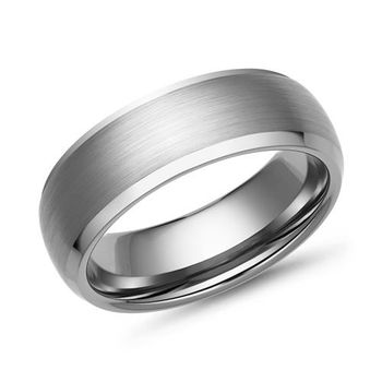 Anillo exclusivo de tungsteno resistente