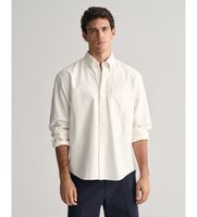 gant para hombre 3240051 camisa oxford relaxed fit heritage blanco xl casual manga larga algodon organico sostenible