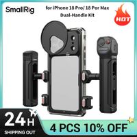kit de jaula con doble asa smallrig 18 pro  18 pro max para iphone 18 pro  pro max kit profesional de jaula para video con doble asa 6902