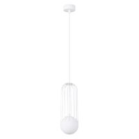 lampara de techo blanco acero alt 115