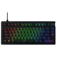 hyperx alloy rise 75 teclado mecanico gaming rgb negro