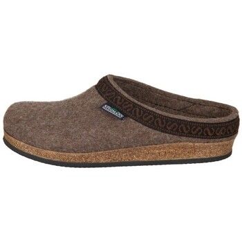 Stegmann Pantuflas Brown Wollfilz para hombre