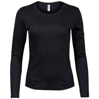 Tee Jays Camiseta manga larga Interlock para mujer