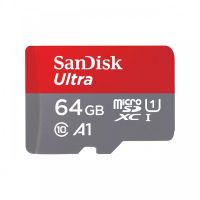 sandisk ultra microsdxc 64gb uhs-i a1 clase 10 con adaptador