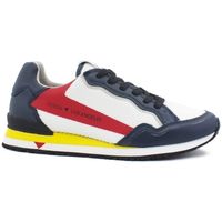 guess deportivas moda sneaker white red fm6genfab12 para hombre