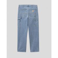 carhartt jeans pantalon single knee pant blue stone bleached para hombre