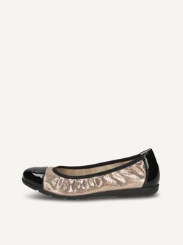 CAPRICE Ballerina, beige, made of Leather, Size 36