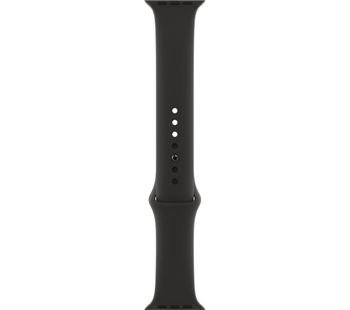 APPLE Watch 44 mm Sport Band - Black, Black