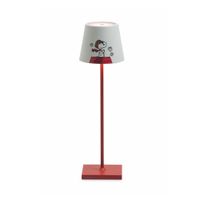 lampara de mesa zafferano recargable aviador ip65 12h