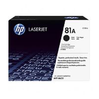 hp 81a black original laserjet toner cartridge