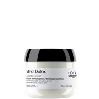 lroreal professionnel metal detox mini hair mask prevent damage  colour fade from hard water hydrating  conditioning hair treatment travel size 75ml
