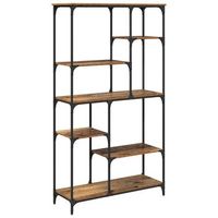 estante de libros 5 niveles 99 x 355 x 176 cm vidaxl