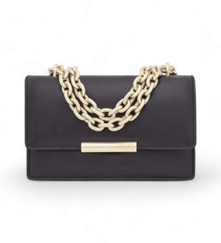 TOUS para mujer. 2002203051 Bandolera de piel pequeña Audree negro (OSFA), Casual
