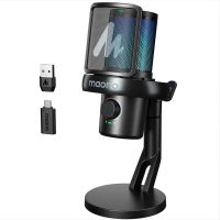 microfono maono dm40 pro usb inalambrico cardioide con iluminacion rgb ia