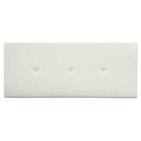 cabecero polipiel premium acolchado andros medidas 160 x 60 cm cama de 150 y 160 blanco