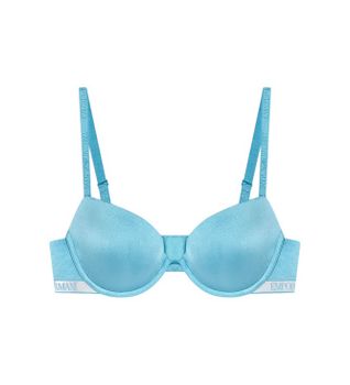 Emporio Armani para mujer. EW000379_AF19028 Sujetador Modern azul (100C), Homewear, Poliamida