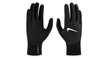 Guantes termicos nike therma fit pacer sphere  mujer negro