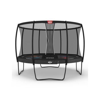 Cama Elástica Berg Champion 430 + Red Deluxe Gris Levels Game  Safety Net Deluxe