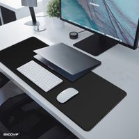 alfombrilla de raton grande para juegos exco con borde cosido base de goma antideslizante alfombrilla de escritorio para ordenador extendida alfombrilla para teclado para oficina y hogar
