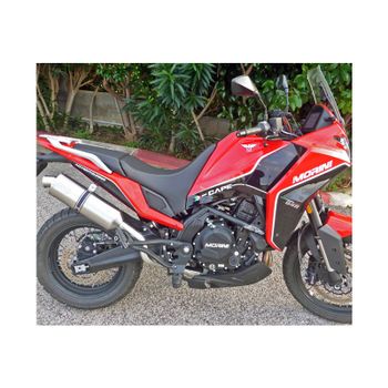 Silenciador de escape Moto Morini X-Cape 650 Mass Oval alto