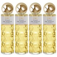 pack de 4 eau de parfum mujer saphir cool 200ml