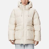 rains alta coated shell puffer cargo jacket w3t3 - xl