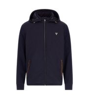 guess para hombre m4yl27wedj0 chaqueta windbreaker marino xl casual poliester