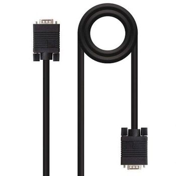 Cable VGA Nanocable 10.15.1302 1,8 m doble apantallado negro