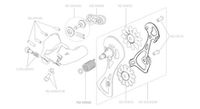 jaula interna campagnolo chorus   super record 12v  sin rodillos