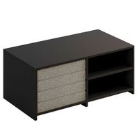 juego de mesa baja de madera gord - 90 x 45 x 441 cm - antracita