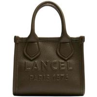 lancel bolsa bolso tote jour de kaki oscuro mujer para mujer