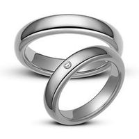 anillos de pareja de tungsteno