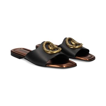 Just Cavalli Sandalias Planas Mujer - Negro Talla 36
