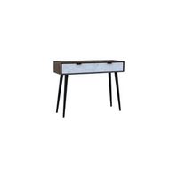 mesa consola de madera de mango metalica de dkd home decor