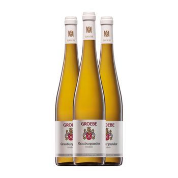 K.f. Groebe Vino Blanco Grauburgunder Seco Joven 75 Cl 12.5% Vol. (pack De 3 Unidades)