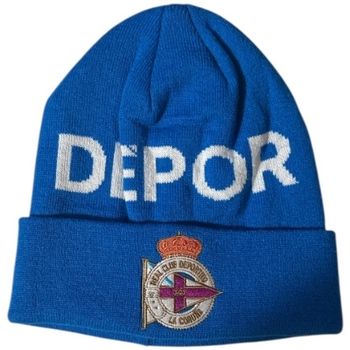 Deportivo A Coruña Gorro Gorro Deportivo de la Coruña Borla Franjas Junior para niño