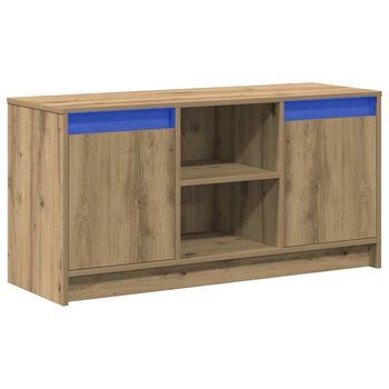 Unidades De Tv Marrón 100 X 34 X 50 Cm Madera Contrachapada Vidaxl