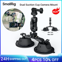 camara pequena montaje de ventosa de succion para gopro parabrisas y ventanilla de coche para dslr de sony vehiculo disparando con camara de la accion del montaje-3566