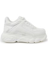 de buffalo sneakers cld echo vegan mujer blanco