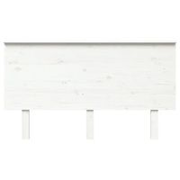 cabecero cama mueble de dormitorio de cama madera maciza de pino 144 x 6 x 825 cm blanco m020005267
